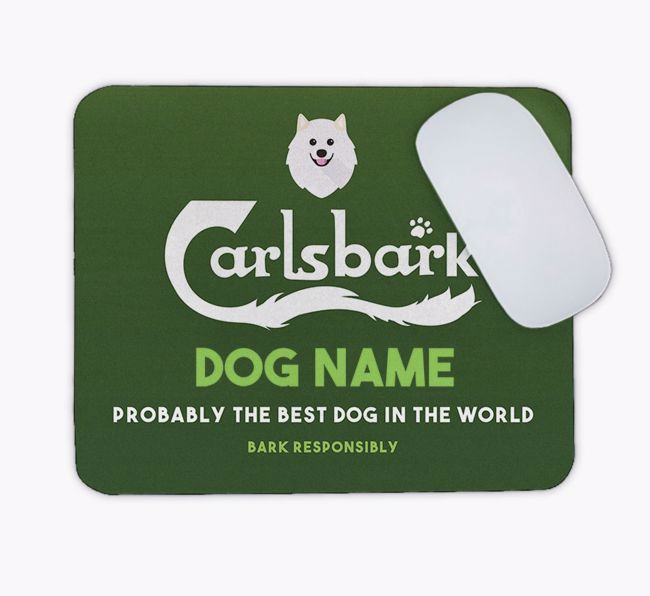 Carlsbark: Personalised {breedFullName} Mouse Mat